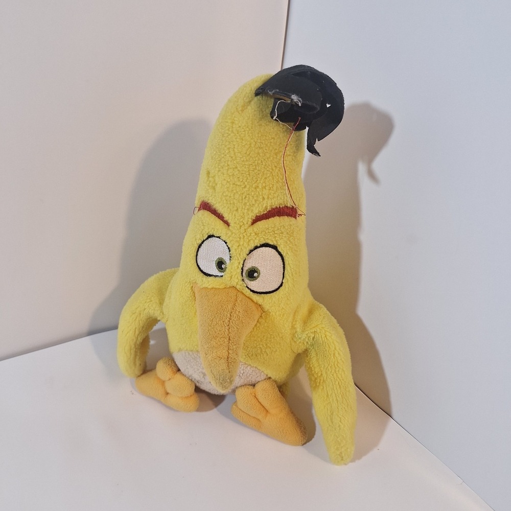 Angry Birds Movie Yellow‎ Plush Chuck Rovio Commonwealth 2016 Toy Bird
